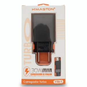 Carregador Turbo H'Maston Y59-1 de 30W