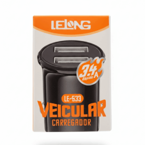 Carregador Veicular Lelong LE-533