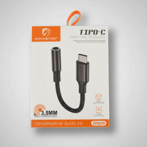 Conversor de Áudio 3.5 para Tipo-C