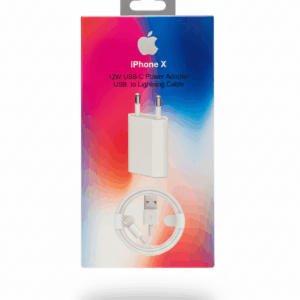 iPhone X de 12W com cabo USB-C para Lightning